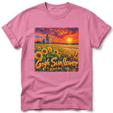 Gogh Sunflower ~ Comfort Colors Premium Tee thumbnail 11