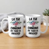 La Tía Más Chingona Mug – Funny Aunt Gift in Spanish thumbnail 2