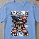 Generation X Outlaw Skull T-Shirt thumbnail 5