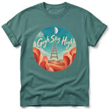 Gogh Sky High ~ Comfort Colors Premium Tee thumbnail 8