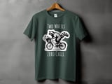 Two Wheels Zero Chill | Raccoon Bike Shirt thumbnail 6