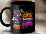 Cute Costume Still Not Impressed Mug thumbnail 9