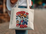 Creep It Real Skeleton Tote Bag thumbnail 11