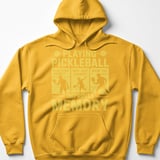 Pickleball Gildan Fleece Hoodie, Playing Pickleball Improves Memory What's The Score, Court Pullover thumbnail 10