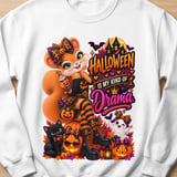 Halloween Drama Sally the Squirrel Sweatshirt thumbnail 10