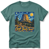 Gogh Devils Tower ~ Comfort Colors Premium Tee thumbnail 8