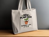New Plant Mom Tote Bag thumbnail 2