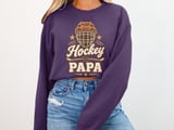 Hockey Papa Tee or Sweatshirt thumbnail 17