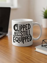 Vasectomy Gift Mug – Clipped But Still Equipped thumbnail 3
