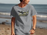 A-10 Thunderbolt II Warthog T-Shirt, Military Aviation Air Force Pilot Gift, Veteran USA Ground Attack Plane Graphic Tee thumbnail 2