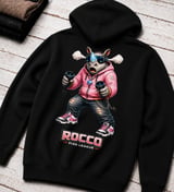 Rhino Gamer Hoodie for Boys, Kids Gaming Sweatshirt, VR Gaming Hoodie, Teen Gamer Gift, Cool Gaming Clothes thumbnail 2