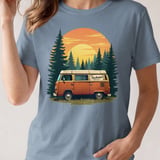 Overthinkers Camping Club Vintage Design Tee thumbnail 6