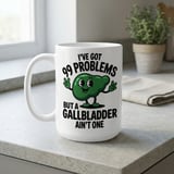 Gallbladder Removal Gift Mug – 99 Problems thumbnail 6