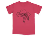 Whimsical Heart Scarf Hat T-Shirt thumbnail 3