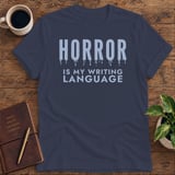 Horror Is My Writing Language Softstyle Tee thumbnail 6