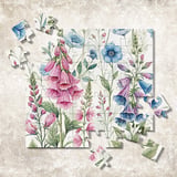 Whimsical Foxglove Watercolor Floral Digital Size Bundle Png thumbnail 11