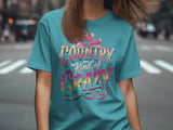 Country Kind Of Crazy Women's Tee thumbnail 15