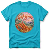 Gogh Leaves ~ Comfort Colors Premium Tee thumbnail 5