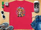 Highland Cow Iced Coffee Tee thumbnail 5