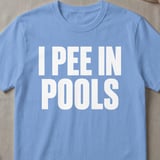 I Pee In Pools Graphic T-Shirt thumbnail 5