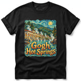 Gogh Hot Springs ~ Comfort Colors Premium Tee thumbnail 1