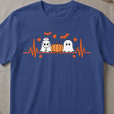 Ghost Nurse Heartbeat Tee thumbnail 4