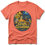 Gogh Grandma ~ Comfort Colors Premium Tee thumbnail 4