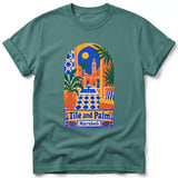 Tile and Palm ~ Comfort Colors Premium Tee thumbnail 8