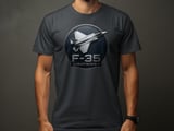F-35 Lightning II Fighter Jet T-Shirt, Military Aviation Graphic Tee, Stealth Aircraft Jet Pilot Shirt, AvGeek Flight Enthusiast Gift thumbnail 5