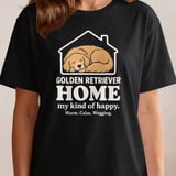 Golden Retriever Home Tee thumbnail 9
