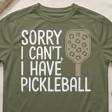 Pickleball Sport-Tek Performance Tee, Sorry I Can't, I Have Pickleball, Court Apparel thumbnail 4