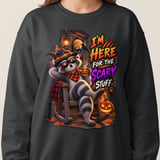Halloween Randy the Raccoon Sweatshirt thumbnail 5