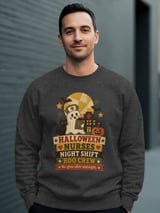 Halloween Nurse Night Shift Boo Crew Tee or Sweatshirt thumbnail 15