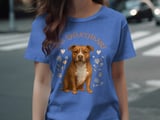 The Sweetheart Pitbull Tee | Cute Pittie Shirt | Pit Bull Mom Gift | Dog Lover Gift thumbnail 9