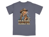 Sun-Bleached Chambray Cowgirl Tee thumbnail 2