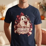 Spooky and Sweet Ghost Tee thumbnail 4