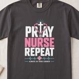 Pray Nurse Repeat Tee thumbnail 5