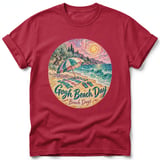 Gogh Beach Day ~ Comfort Colors Premium Tee thumbnail 2