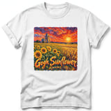 Gogh Sunflower ~ Comfort Colors Premium Tee thumbnail 9