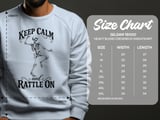 Keep Calm and Rattle On Tee or Sweatshirt thumbnail 18