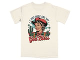 Smile And Say God Bless Cowgirl Tee thumbnail 10