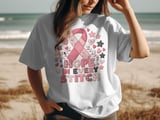 Hope In Every Stitch Faux Patchwork Tee thumbnail 2