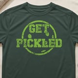 Pickleball Sport-Tek Performance Tee, Get Pickled Distressed Graphic, Athletic Open-Play Court Apparel thumbnail 5