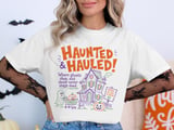 "Haunted & Hauled" Festive T-Shirt thumbnail 2