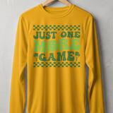 Pickleball Sport-Tek Long Sleeve Tee, Just One More Game, Sun Shield Shirt for Pickleball Court Play thumbnail 3