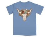 Rustic Bloom Longhorn T-Shirt thumbnail 6