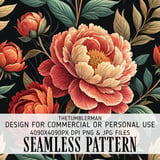 Floral Tumbler Digital Image, Colorful Flowers Digital Papers, Watercolor Flower Backgrounds, Printable Tumbler Png thumbnail 1