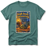 Gogh Away, Introverting ~ Comfort Colors Premium Tee thumbnail 8