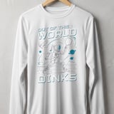 Pickleball Sport-Tek Long Sleeve Tee, Out of This World Dinks, Sun Shield Shirt thumbnail 11