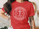 Emergency Department Logo T-Shirt: Star of Life, Medical EMT, RN Healthcare thumbnail 7